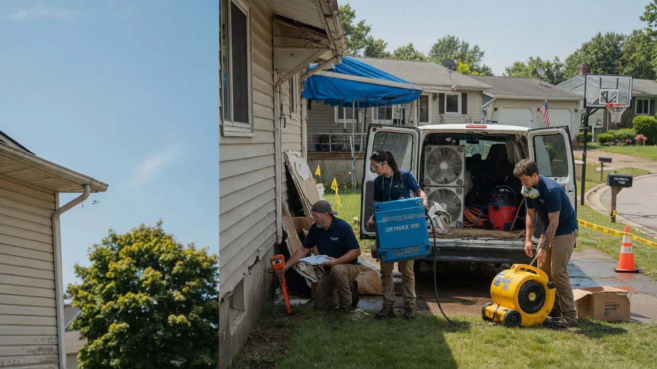 Ceiling Leak Cleanup in Royalton, MN near me